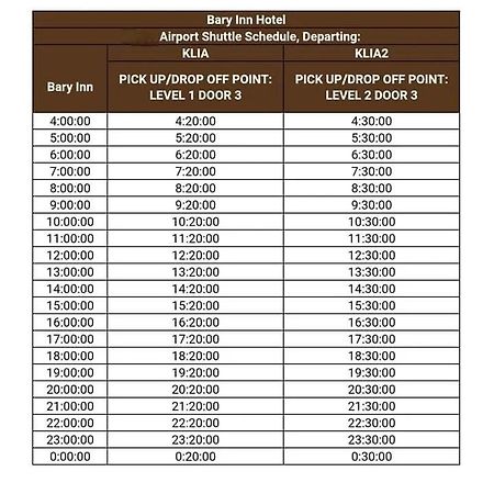 Bary Inn, Klia & Klia2 - 24 Hours Free Airport Pick-Up Sepang Ngoại thất bức ảnh